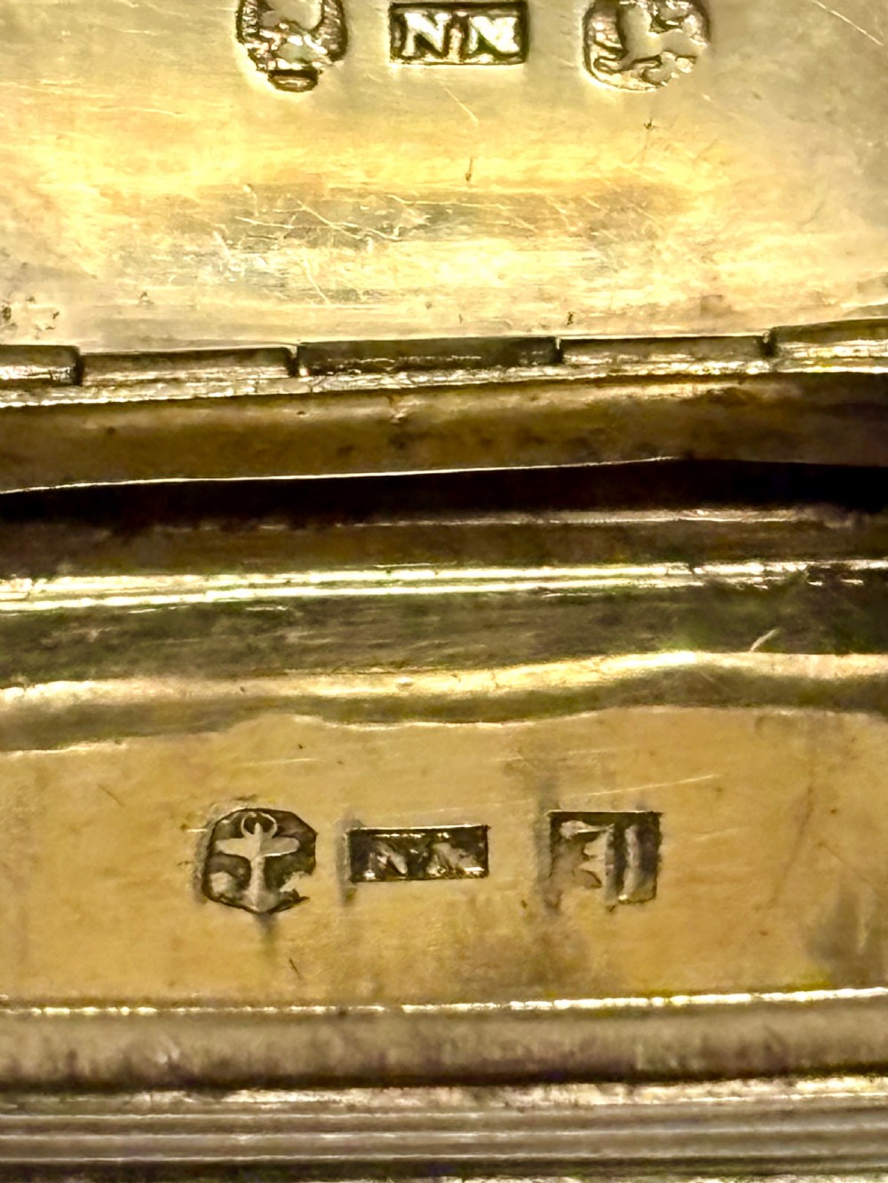 William IV Vinaigrette Nathaniel Mills Birmingham 1832 View II