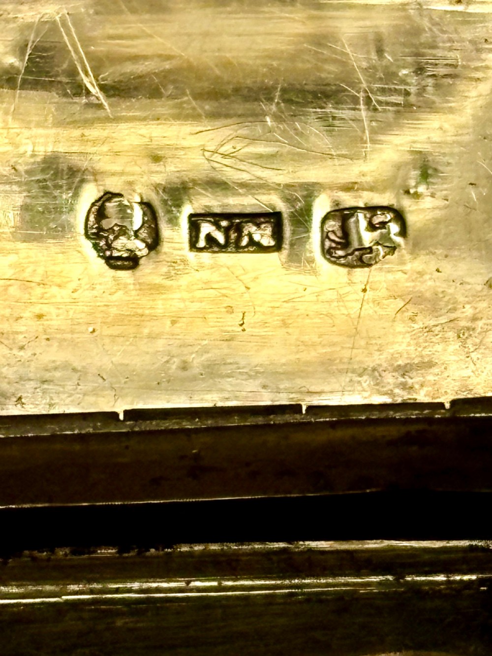 William IV Vinaigrette Nathaniel Mills Birmingham 1832 View XII