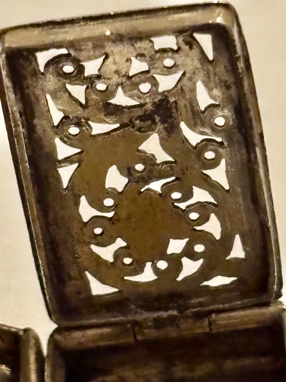 William IV Vinaigrette Nathaniel Mills Birmingham 1832 View XIII