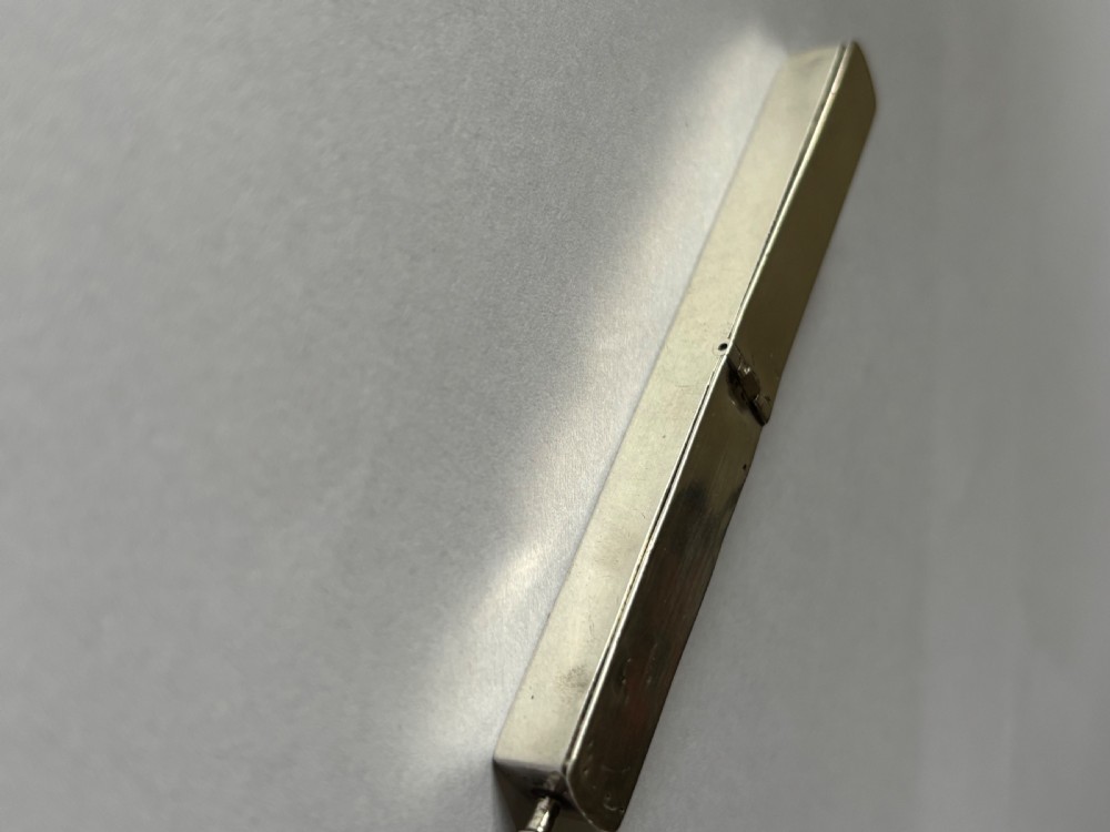 George III Sterling Silver Toothpick Tooth Powder Case Box John Thornton 1799 View XX