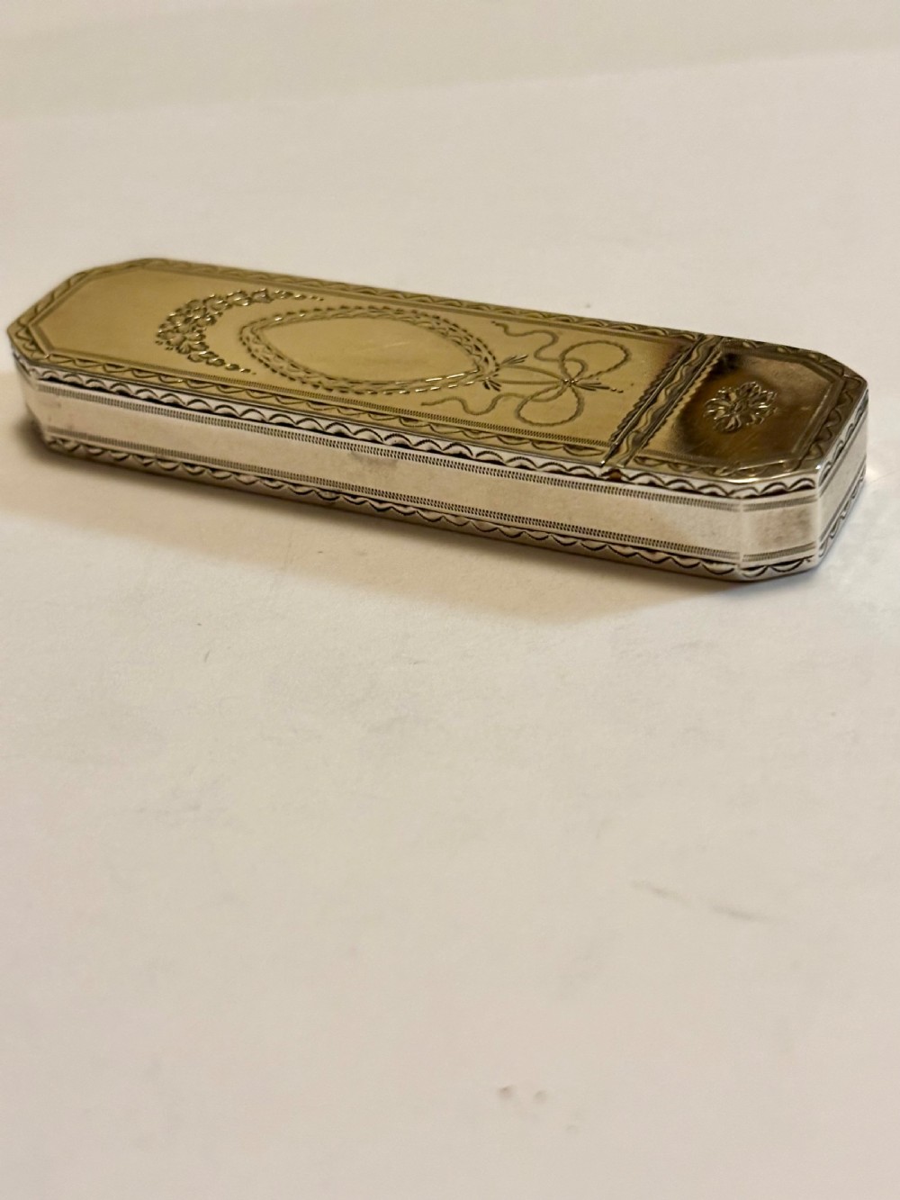 George III Sterling Silver Toothpick Holder Case Box Samuel Pemberton 1813 View XVI