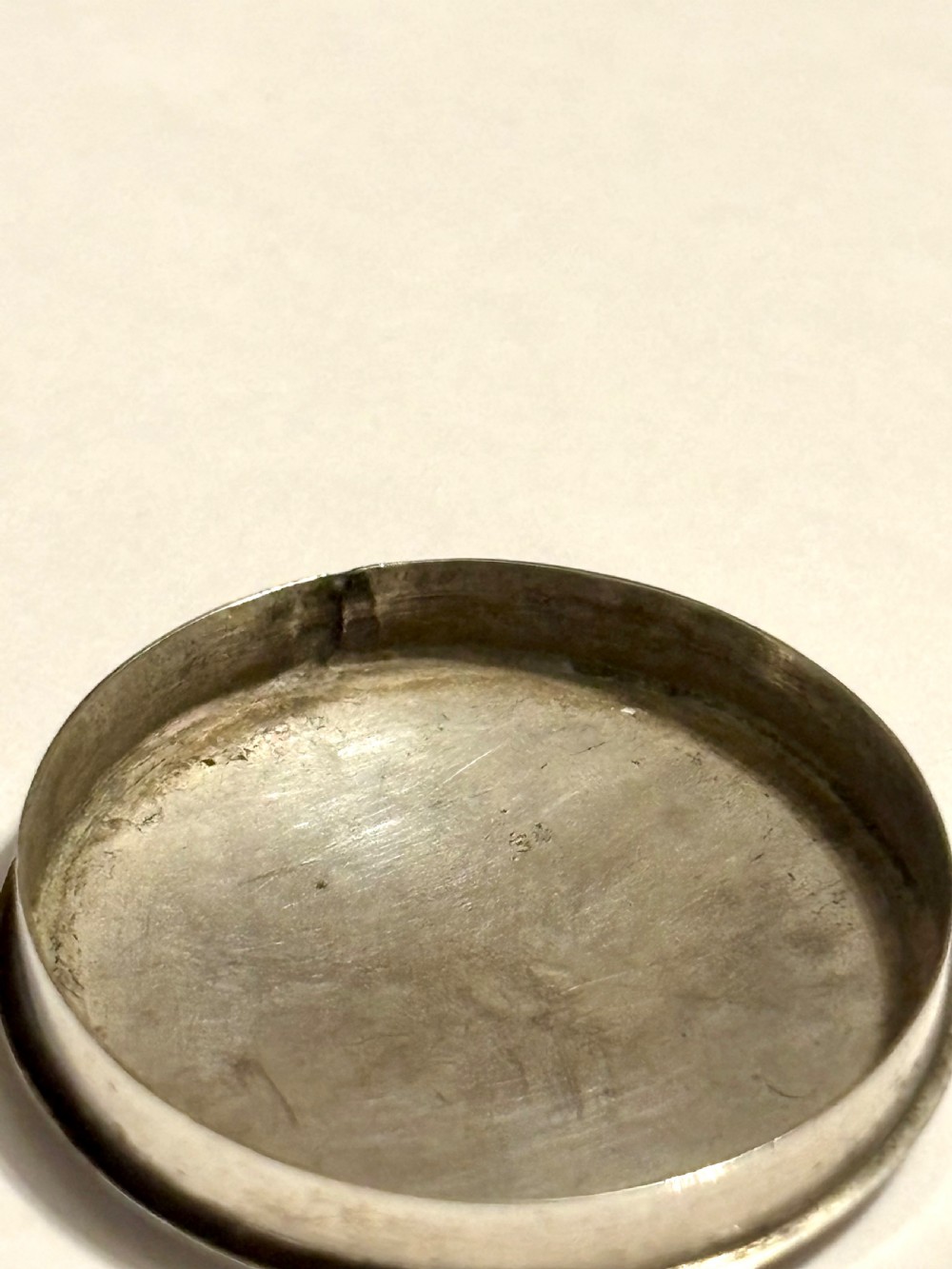 Antique George III Sterling Silver Patch Pill Box Birmingham 1795 Joseph Taylor View X