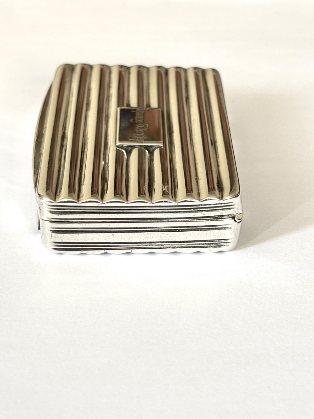 George III Silver Gilt Snuff Box Birmingham 1810 by Matthew Linwood View IV