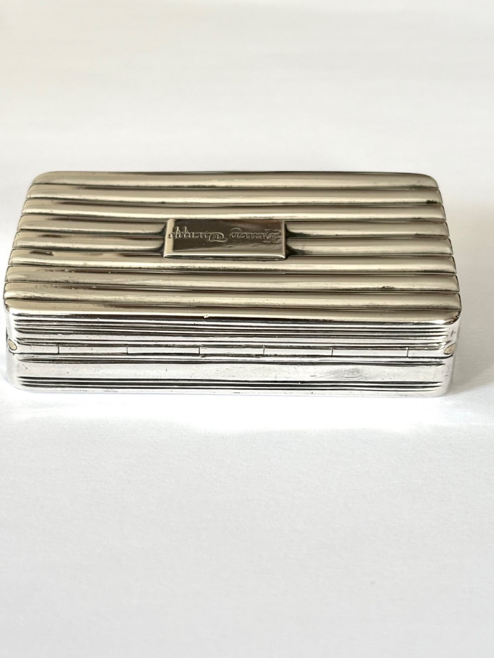 George III Silver Gilt Snuff Box Birmingham 1810 by Matthew Linwood View V