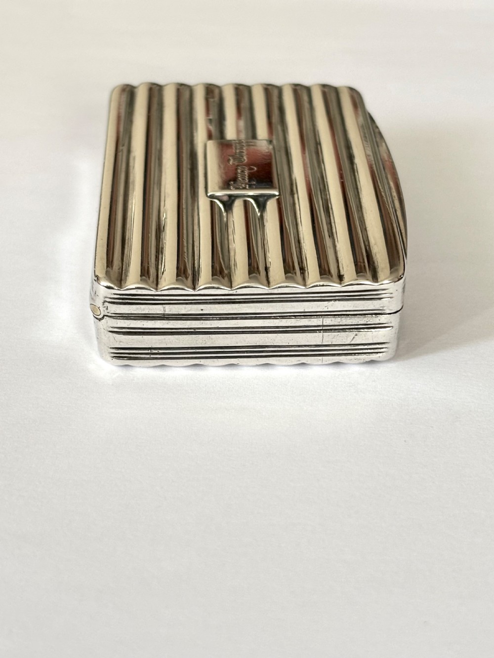 George III Silver Gilt Snuff Box Birmingham 1810 by Matthew Linwood View VI