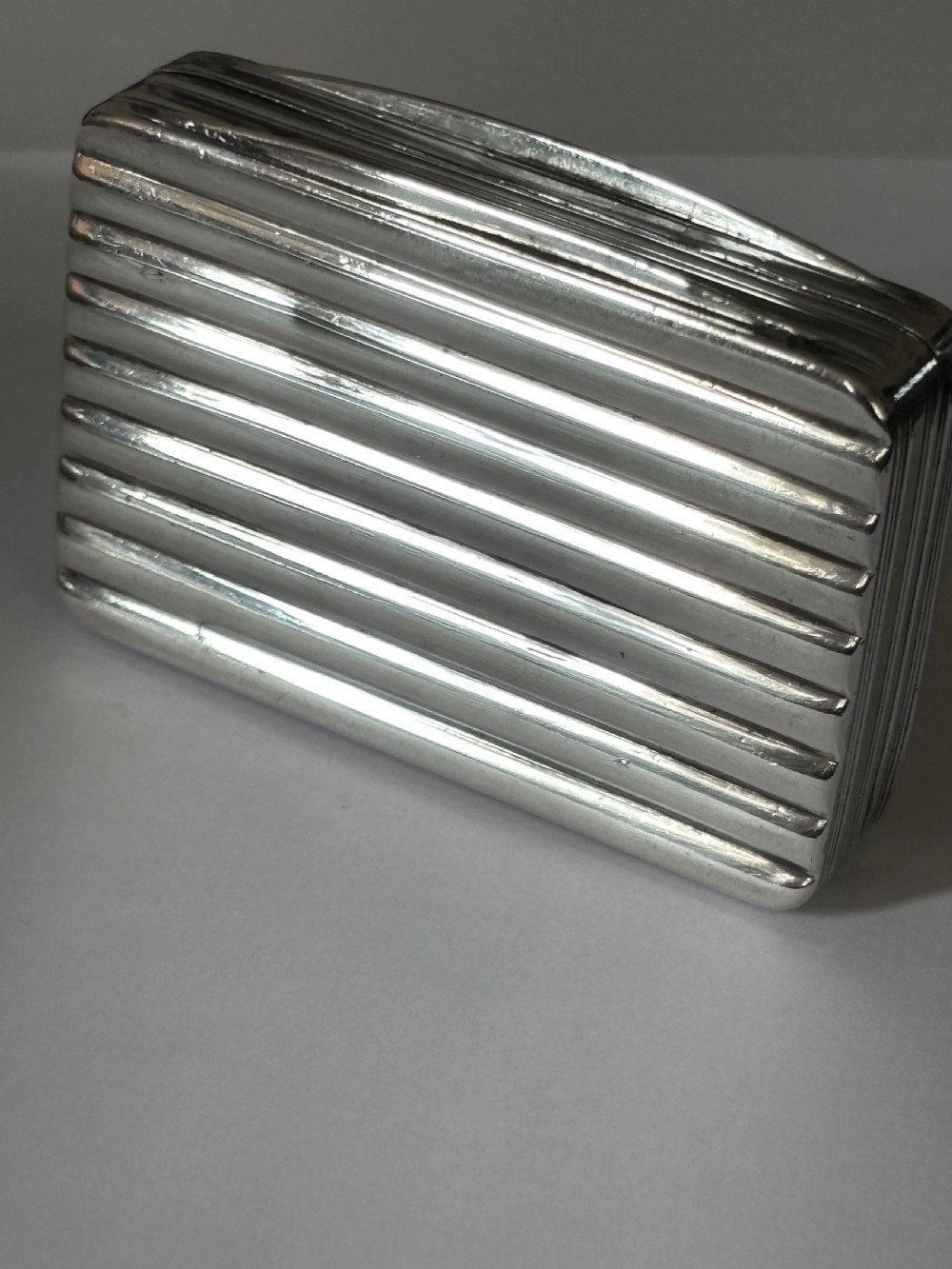 George III Silver Gilt Snuff Box Birmingham 1810 by Matthew Linwood View VII