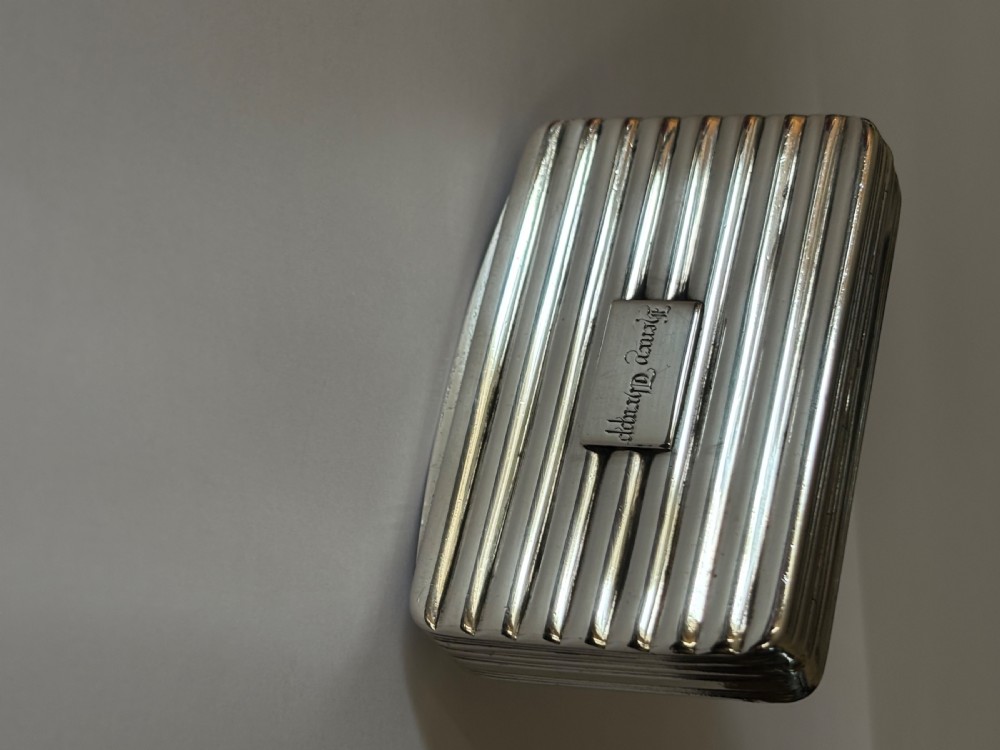 George III Silver Gilt Snuff Box Birmingham 1810 by Matthew Linwood View XI