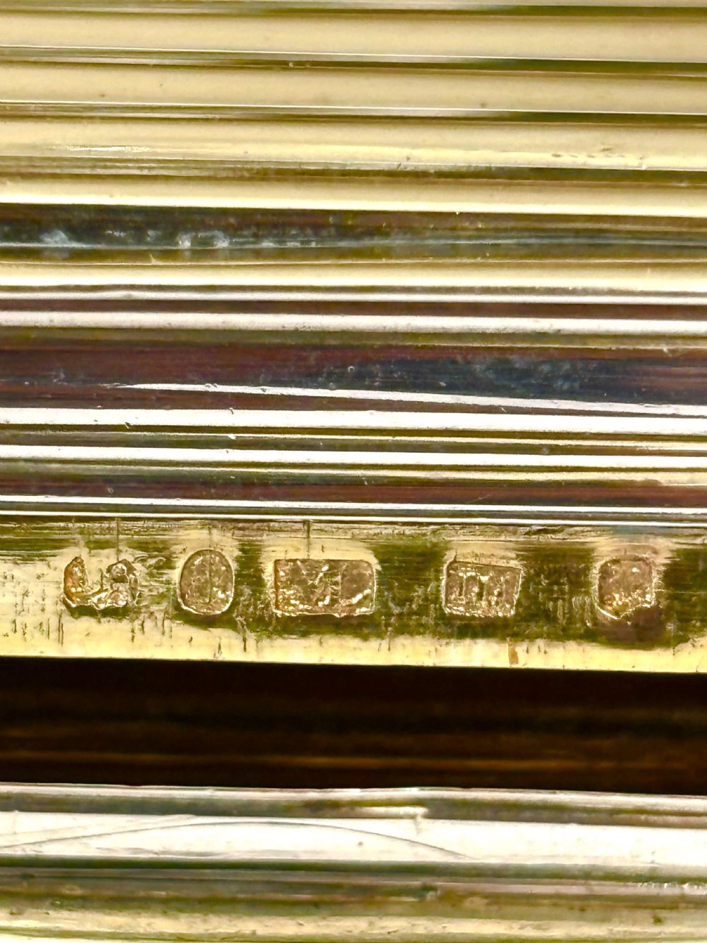 George III Silver Gilt Snuff Box Birmingham 1810 by Matthew Linwood View XV