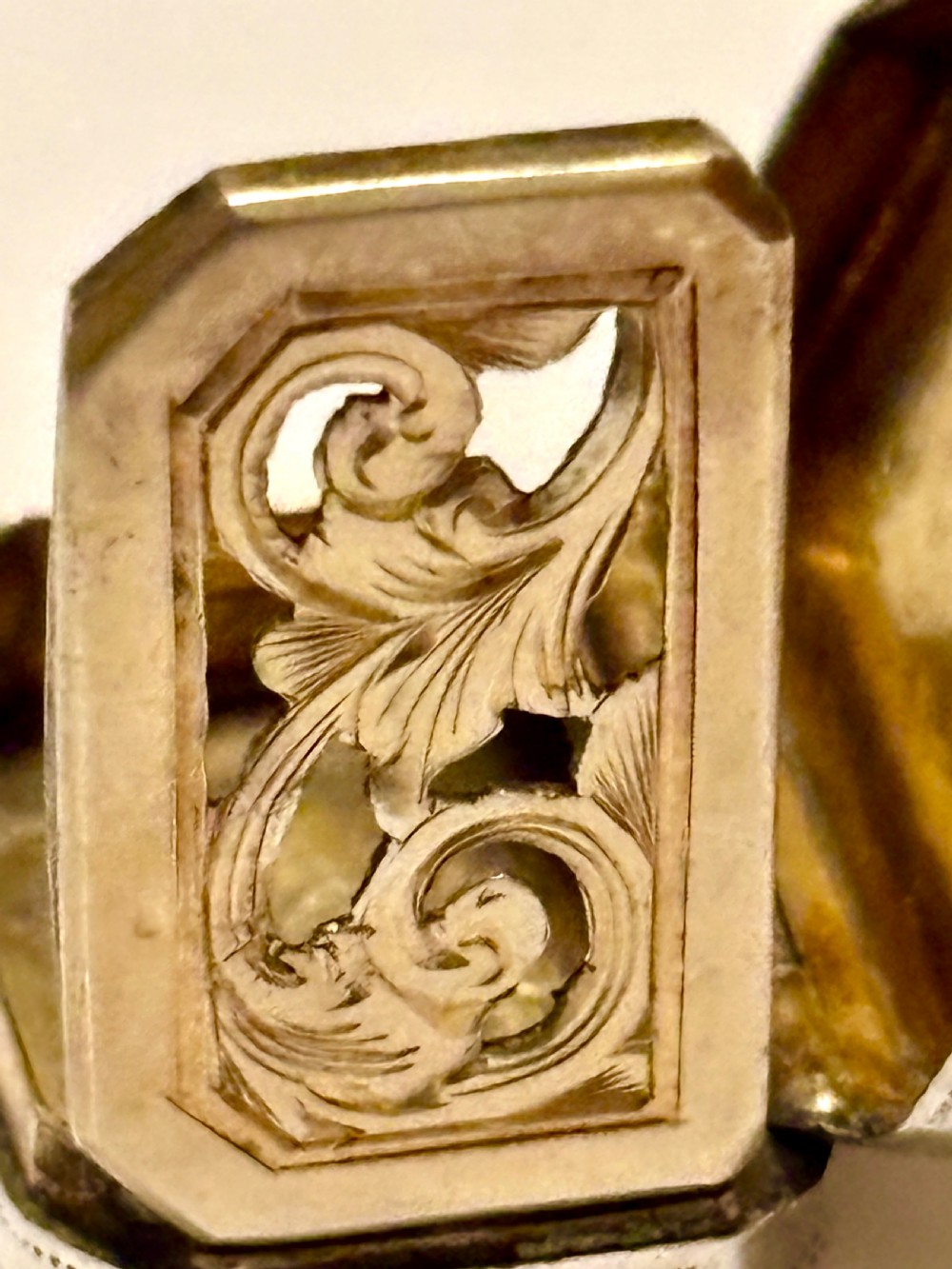 George III Silver Gilt Vinaigrette Birmingham 1806 John Shaw View IX