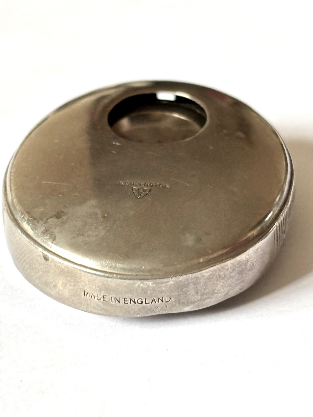 Antique Vintage Novelty Metal Vesta Case FW NISSEN BRISBANE Australia JW Benson View XI