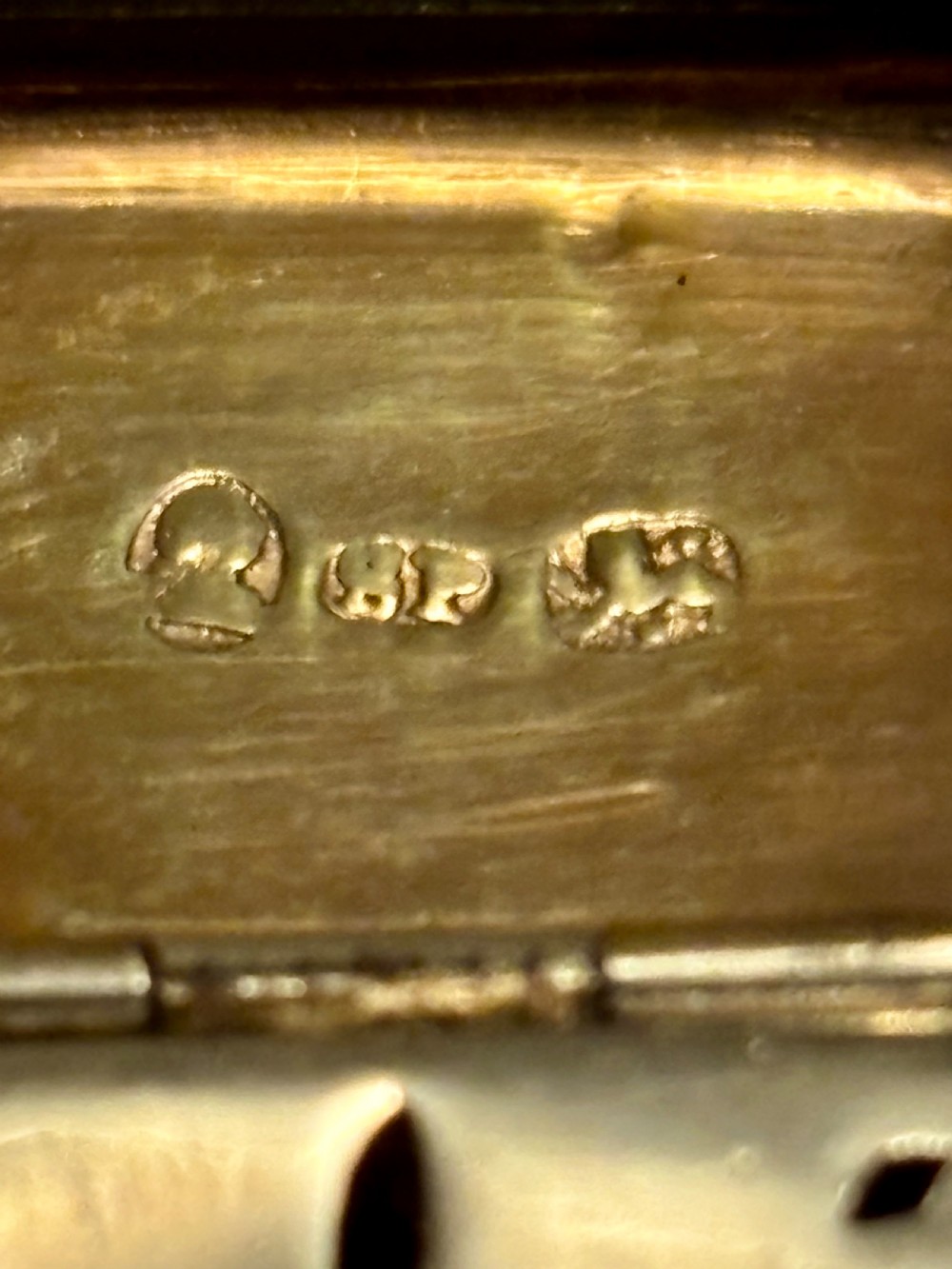 George III Silver Gilt Vinaigrette Birmingham 1811 Samuel Pemberton View VIII