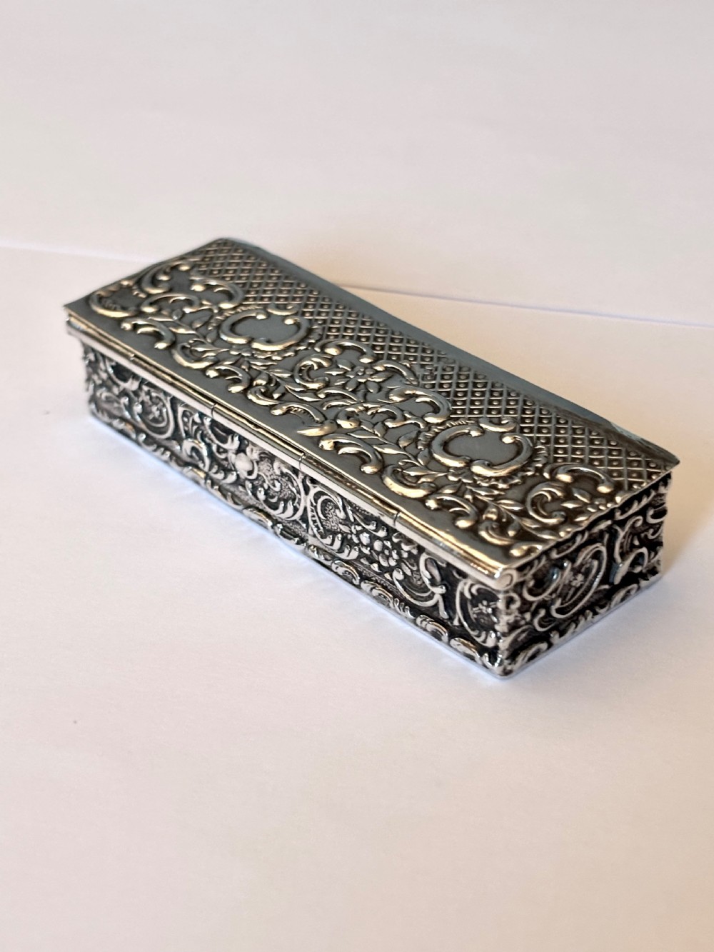 A late 19th Century German 930 silver box, Simon Rosenau, Bad Kissingen, Hanau View III