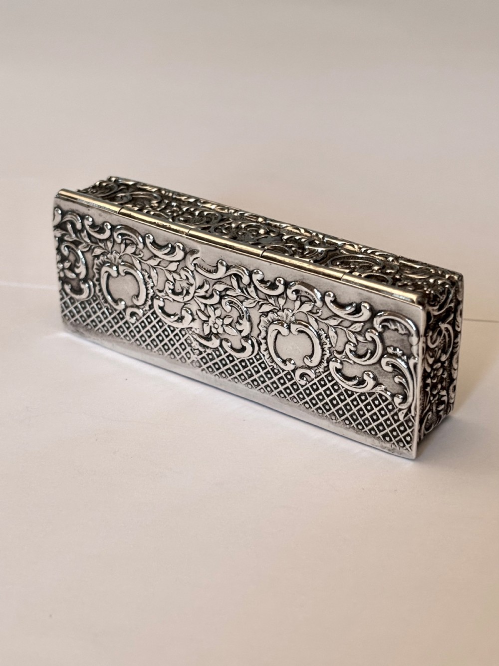 A late 19th Century German 930 silver box, Simon Rosenau, Bad Kissingen, Hanau View IV