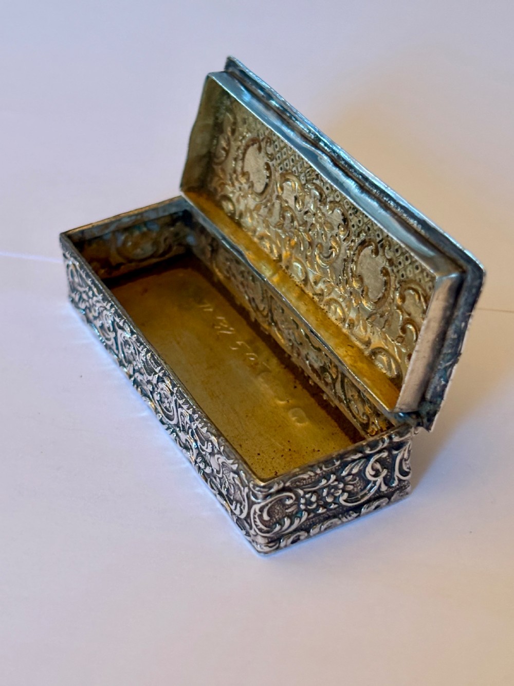 A late 19th Century German 930 silver box, Simon Rosenau, Bad Kissingen, Hanau View VI