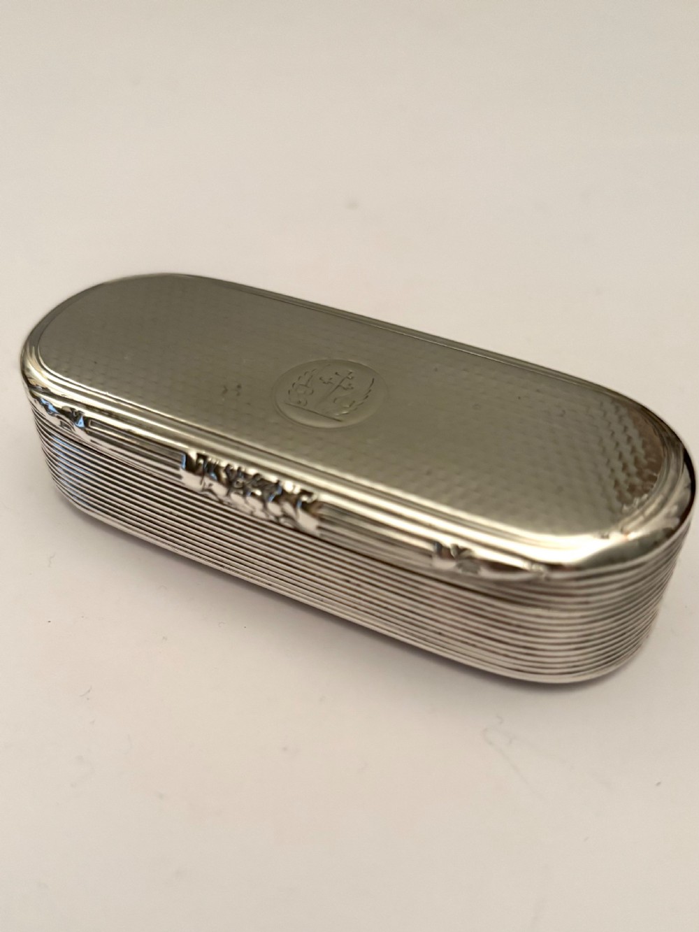 William IV Silver Gilt Snuff Box Birmingham 1835 Willmore & Co