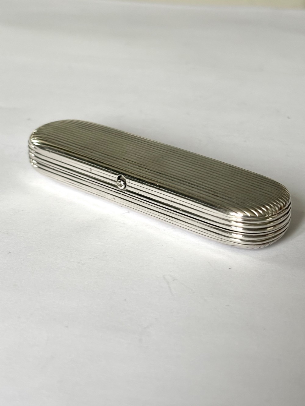 George III Sterling Silver Toothpick Holder Case Box London 1806 Phipps Robinson