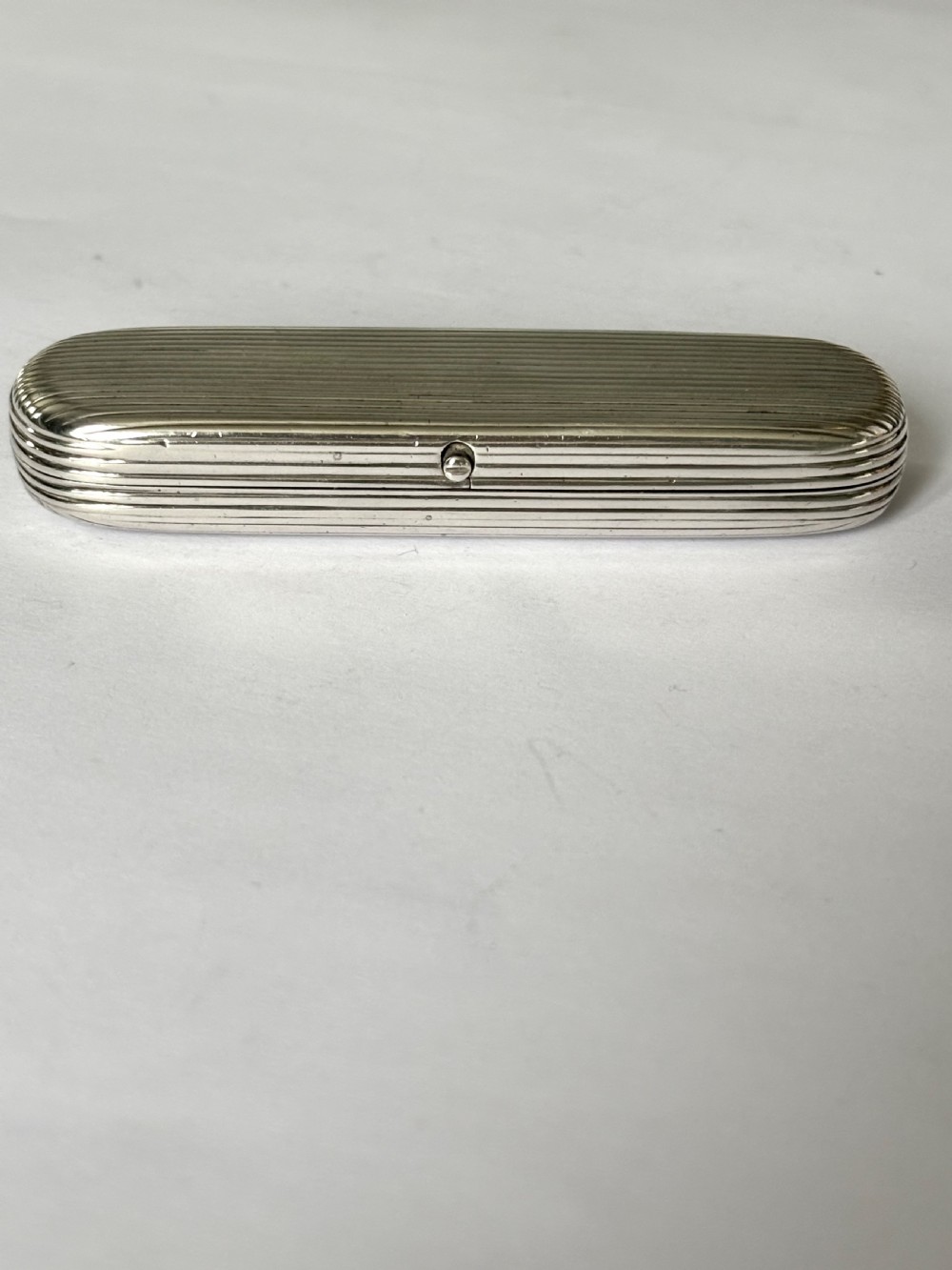 George III Sterling Silver Toothpick Holder Case Box London 1806 Phipps Robinson View III