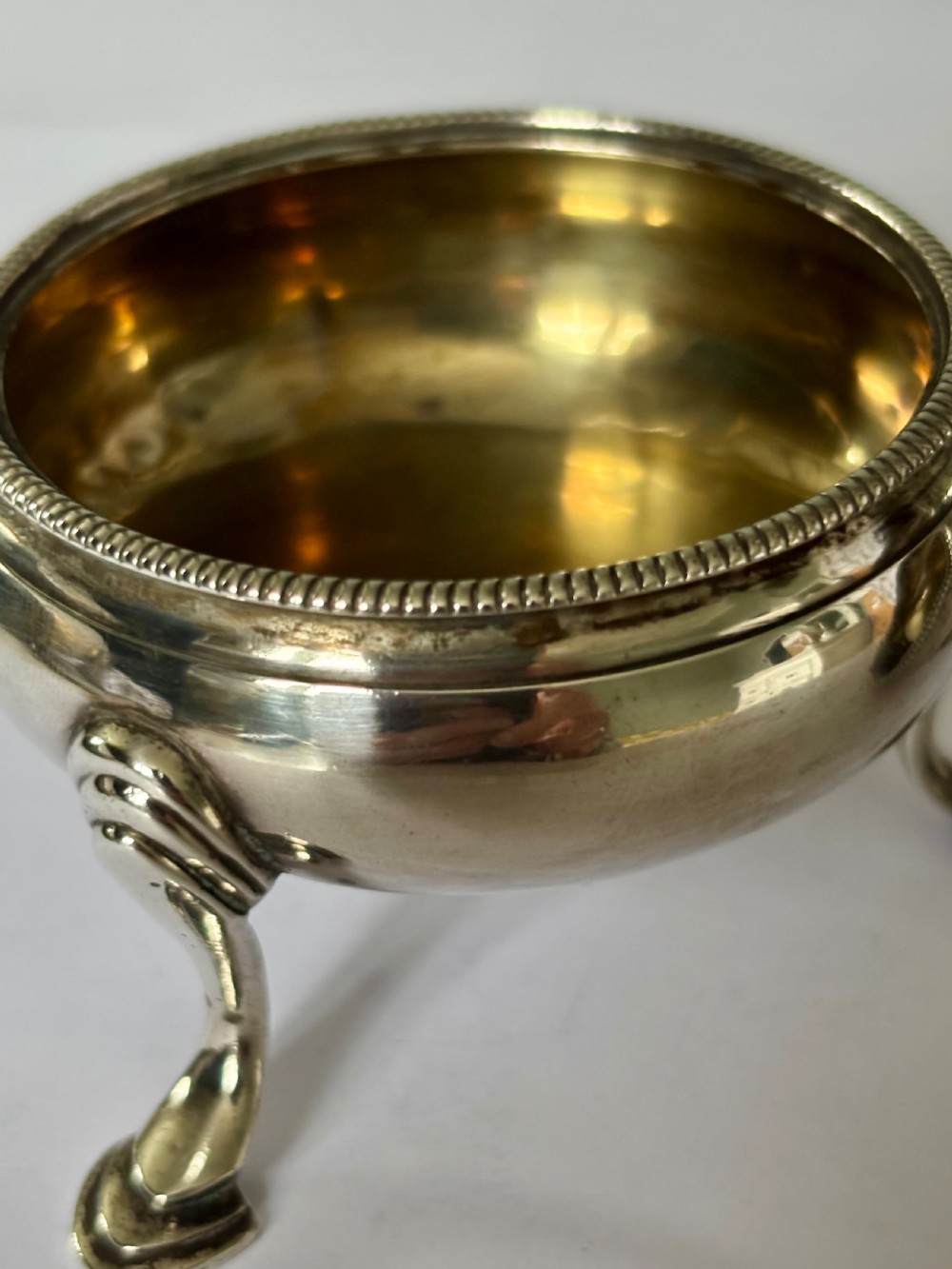 A Pair of George III Silver Gilt Salts London 1796 Peter & Ann Bateman View IX