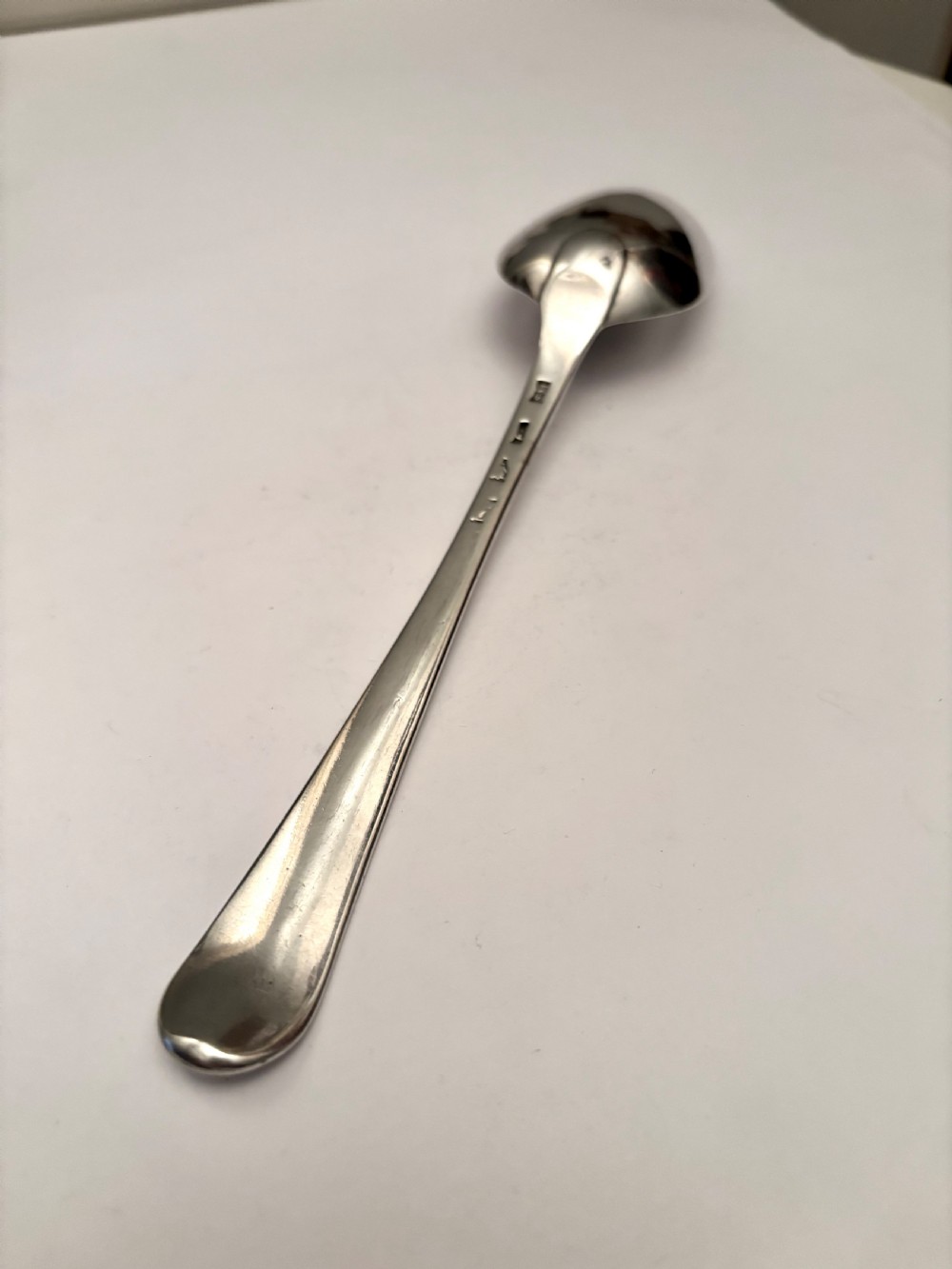 Antique Silver Old English Pattern Tablespoon Hampton & Prince YORK c1780 View II