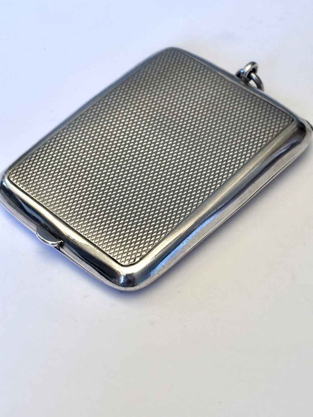 Antique Silver George V Matchbook Box Vesta Case Stephen J Rose London 1921