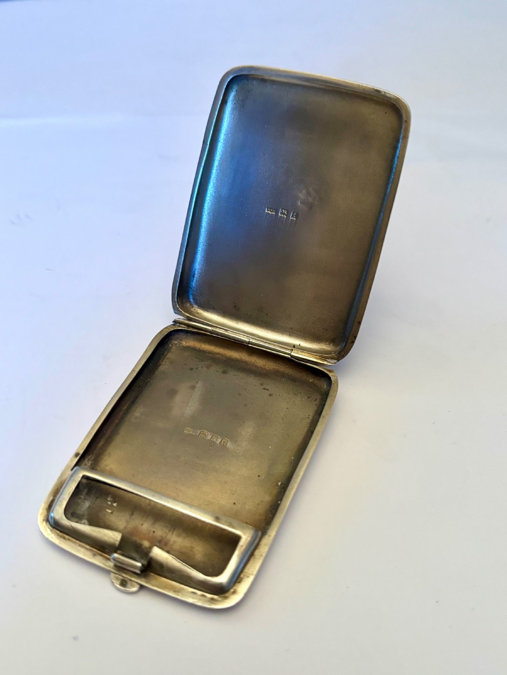Antique Silver George V Matchbook Box Vesta Case Stephen J Rose London 1921 View IX