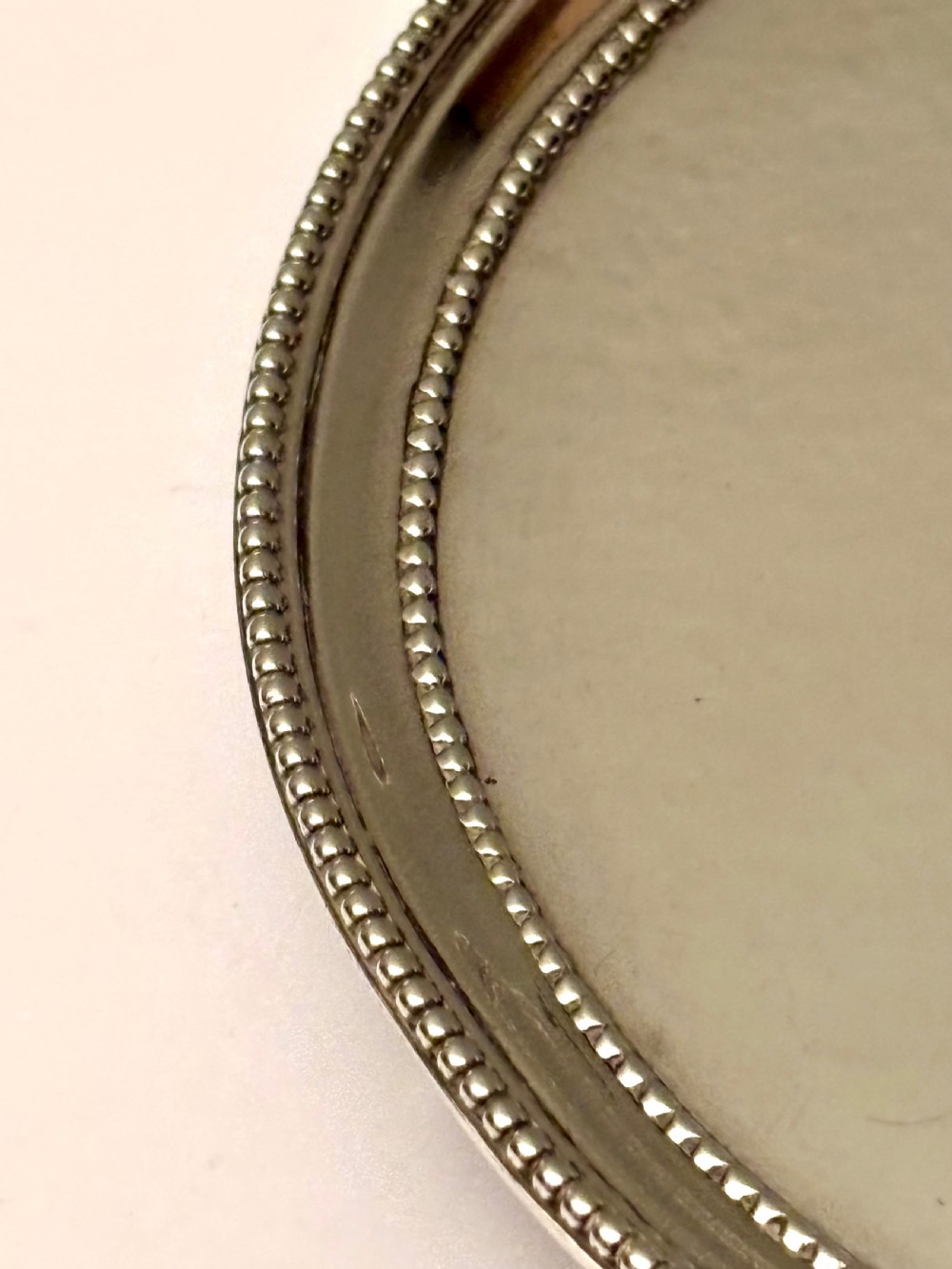George III Silver Waiter Salver Tray London 1781 John Crouch I & Thomas Hannam View VI