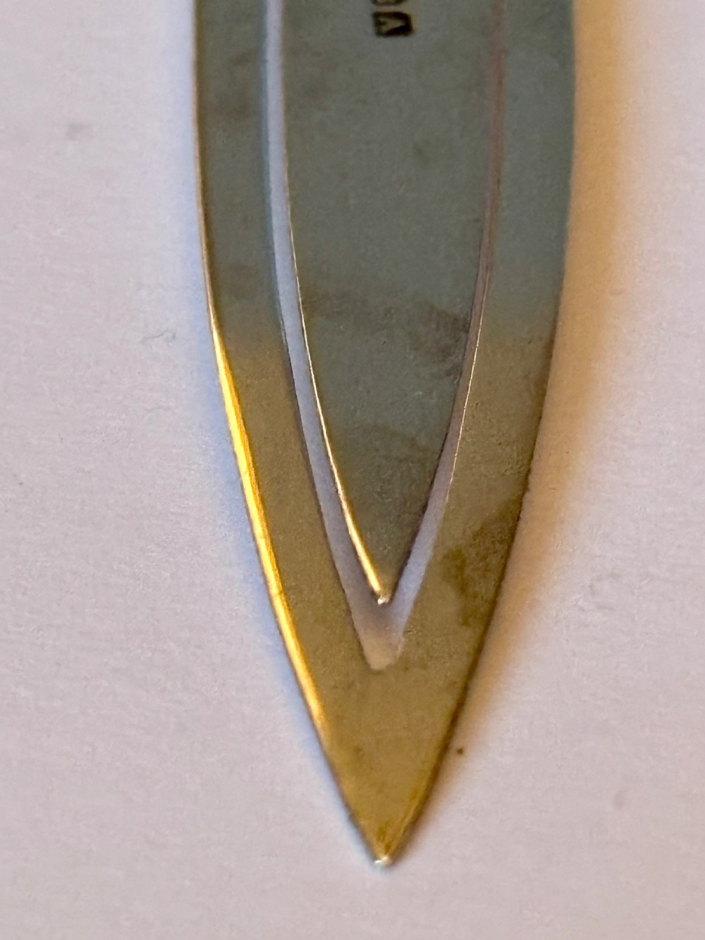 Antique George V Silver & MOP Bookmark  Adie & Lovekin Birmingham 1925 View VII