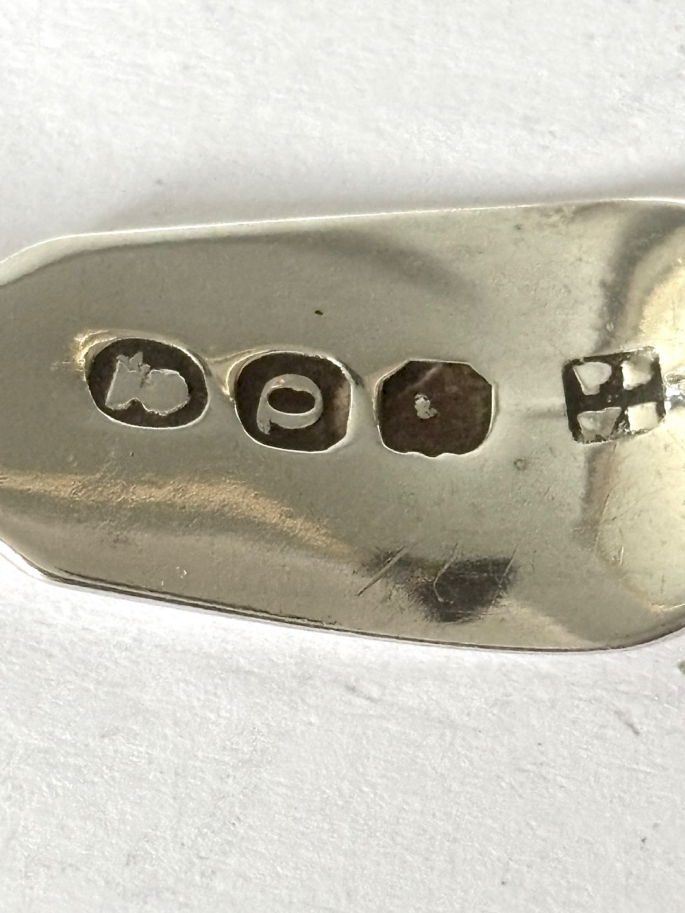 George III Silver Caddy Spoon Peter & William Bateman London 1811 View V