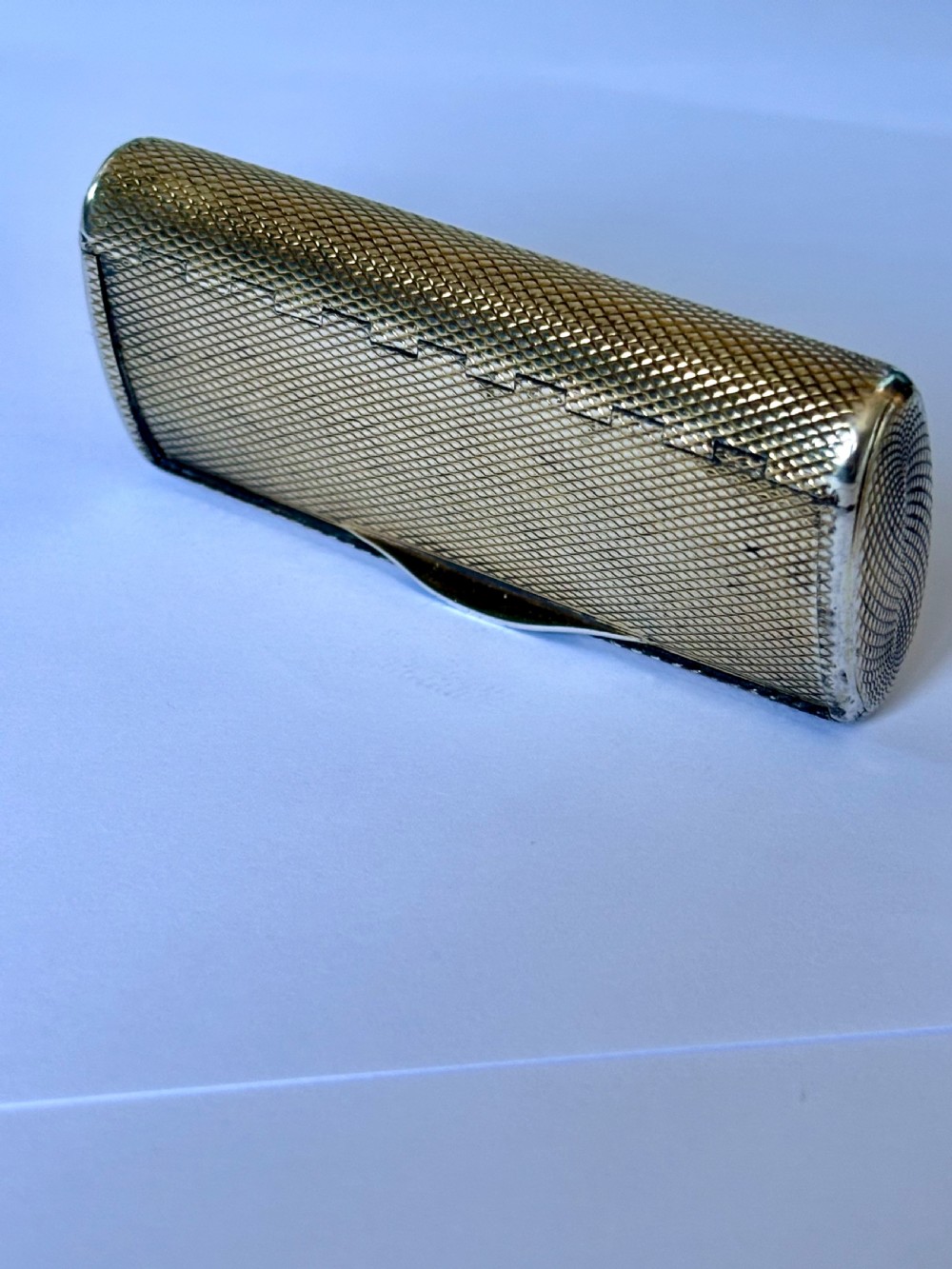 George III Silver Gilt Snuff Box by Alexander J Strachan London c1805 View III
