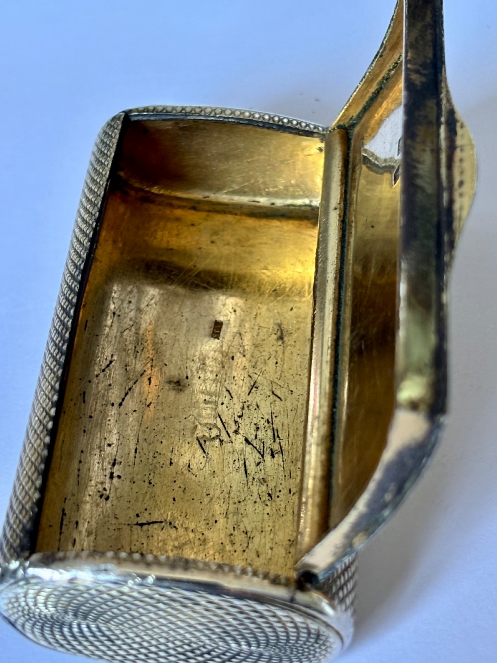 George III Silver Gilt Snuff Box by Alexander J Strachan London c1805 View X