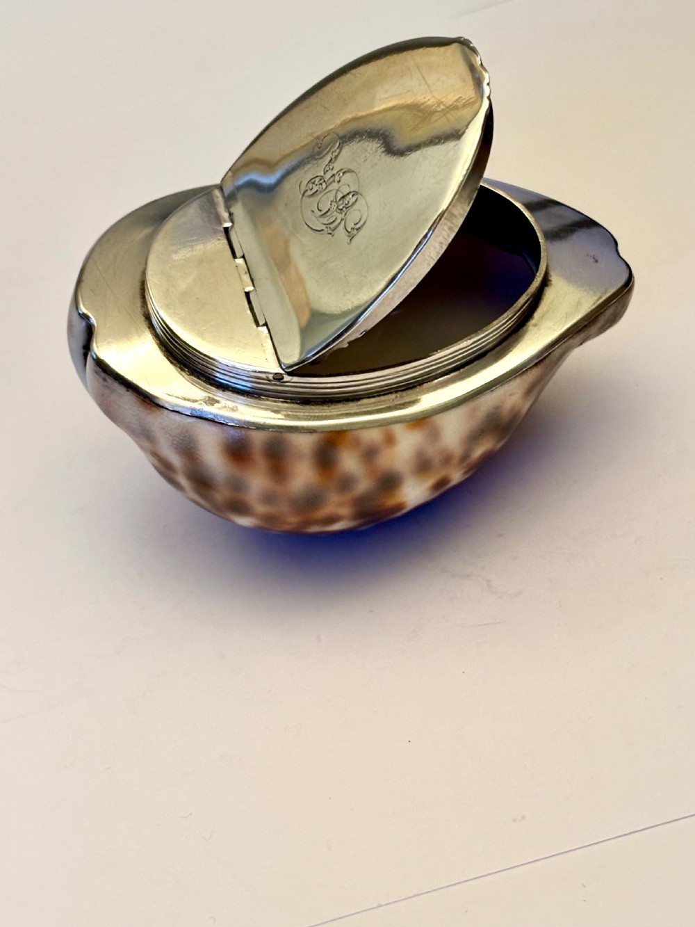 George III Scottish Provincial Silver Cowrie Shell Snuff Box ROBERT KEAY PERTH c1800 View XII