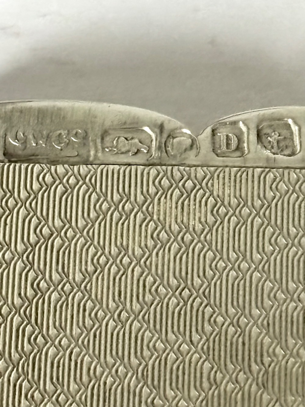 Victorian Silver Calling Card Case CRONIN & WHEELER Birmingham 1852 Fitted Case View VII