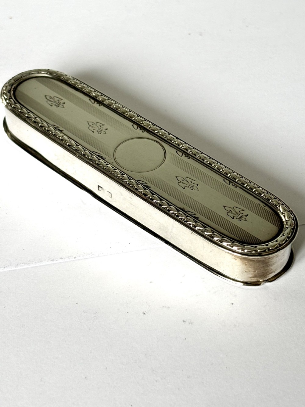 Edward VII Sterling Silver Toothpick Holder Case Box SYNYER & BEDDOES Bham 1910 View V