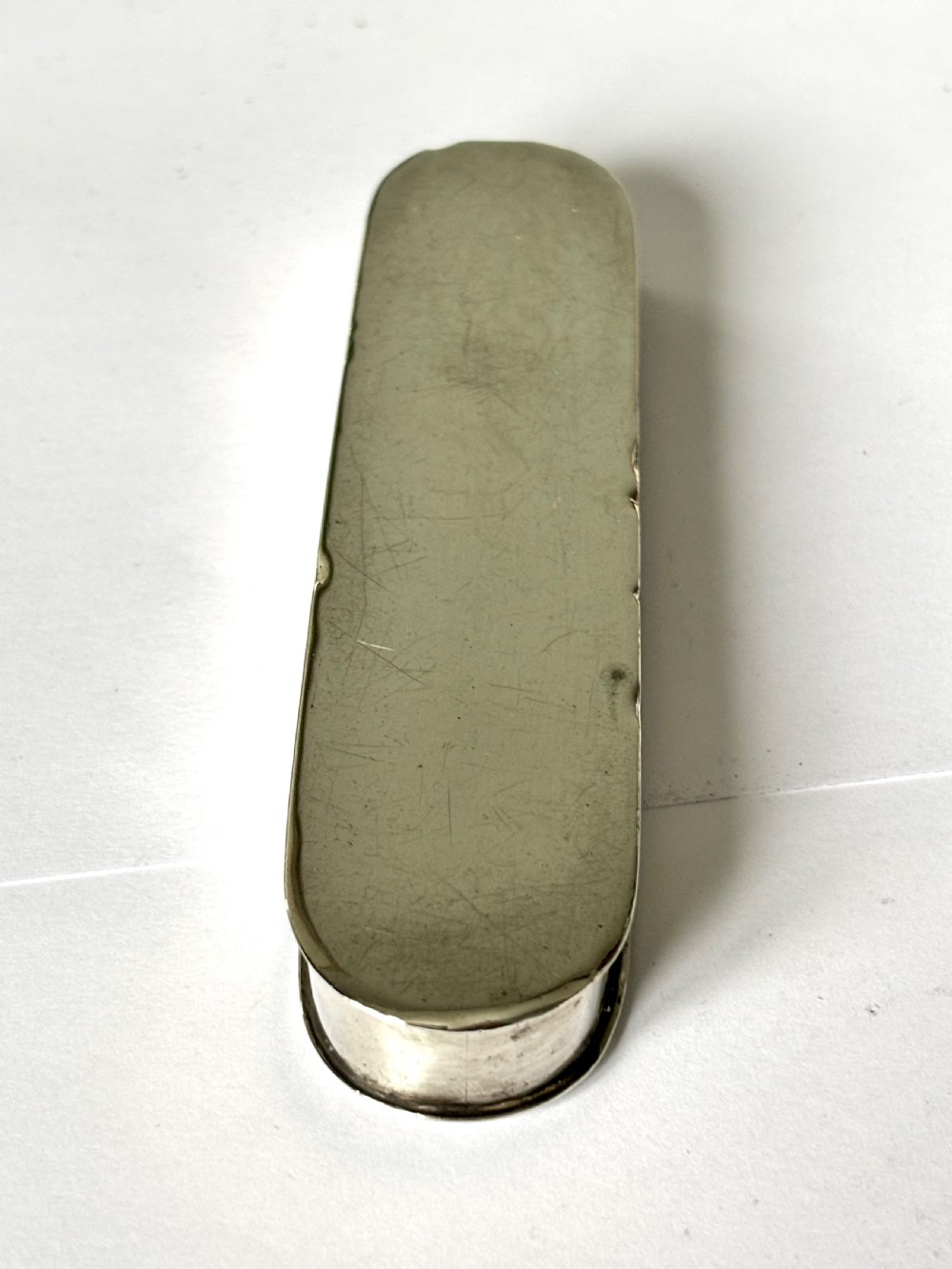 Edward VII Sterling Silver Toothpick Holder Case Box SYNYER & BEDDOES Bham 1910 View X