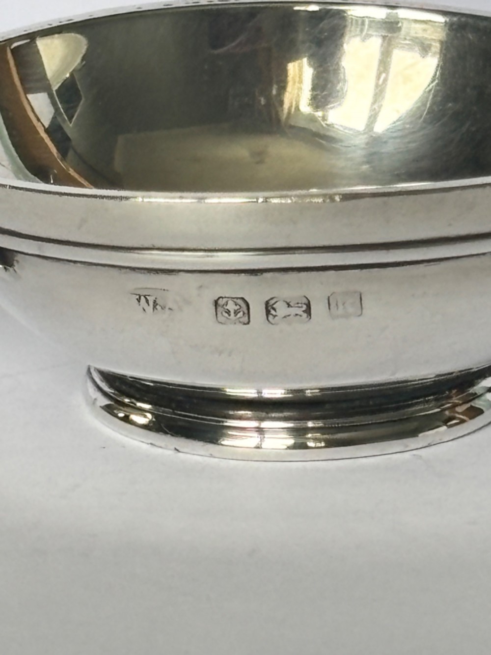 Edwardian Small Sterling Silver Quaich, Birmingham 1909 William Aitken View II