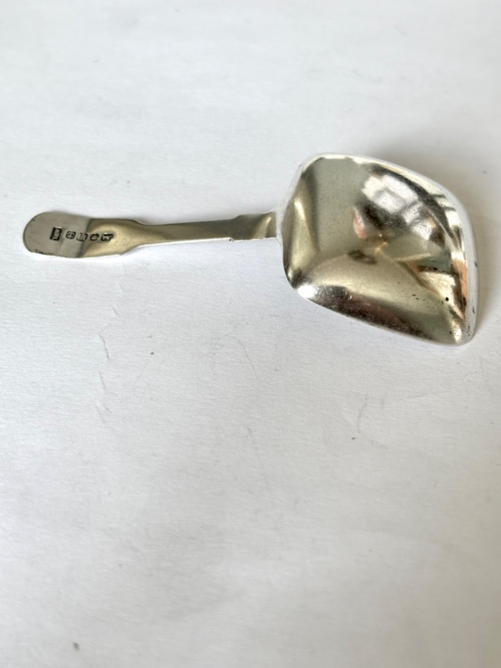 Victorian Silver Caddy Spoon Yapp & Woodward Birmingham 1844 View II