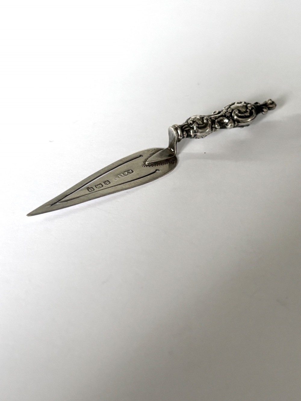 George V Silver Bookmark  Adie & Lovekin Birmingham 1913 View IV