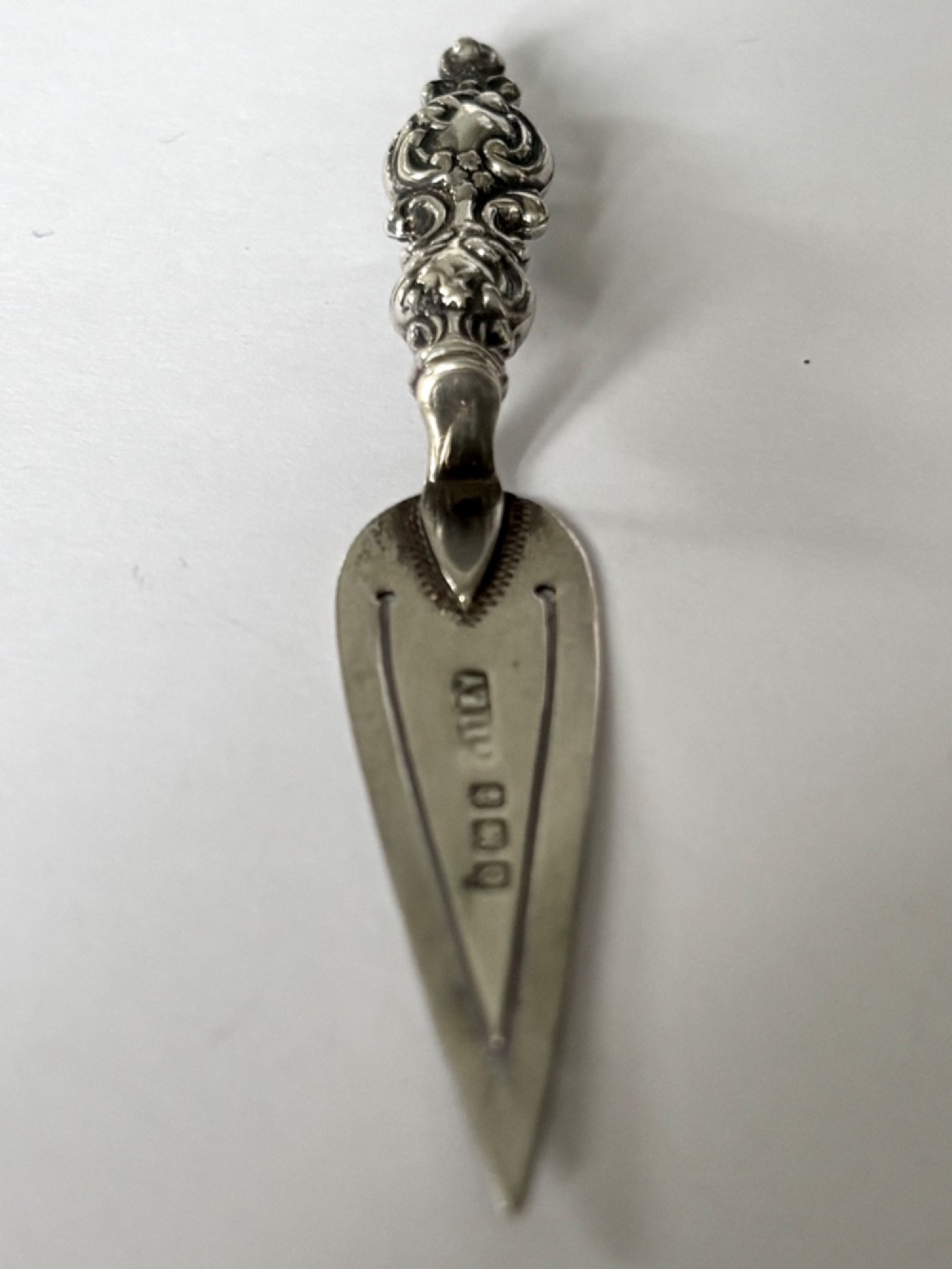 George V Silver Bookmark  Adie & Lovekin Birmingham 1913 View VII