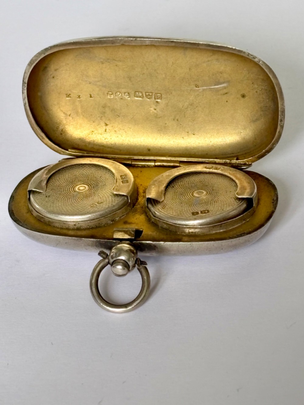 Edwardian Double Sovereign Case CHESTER 1906 EJ TREVITT & SONS View III