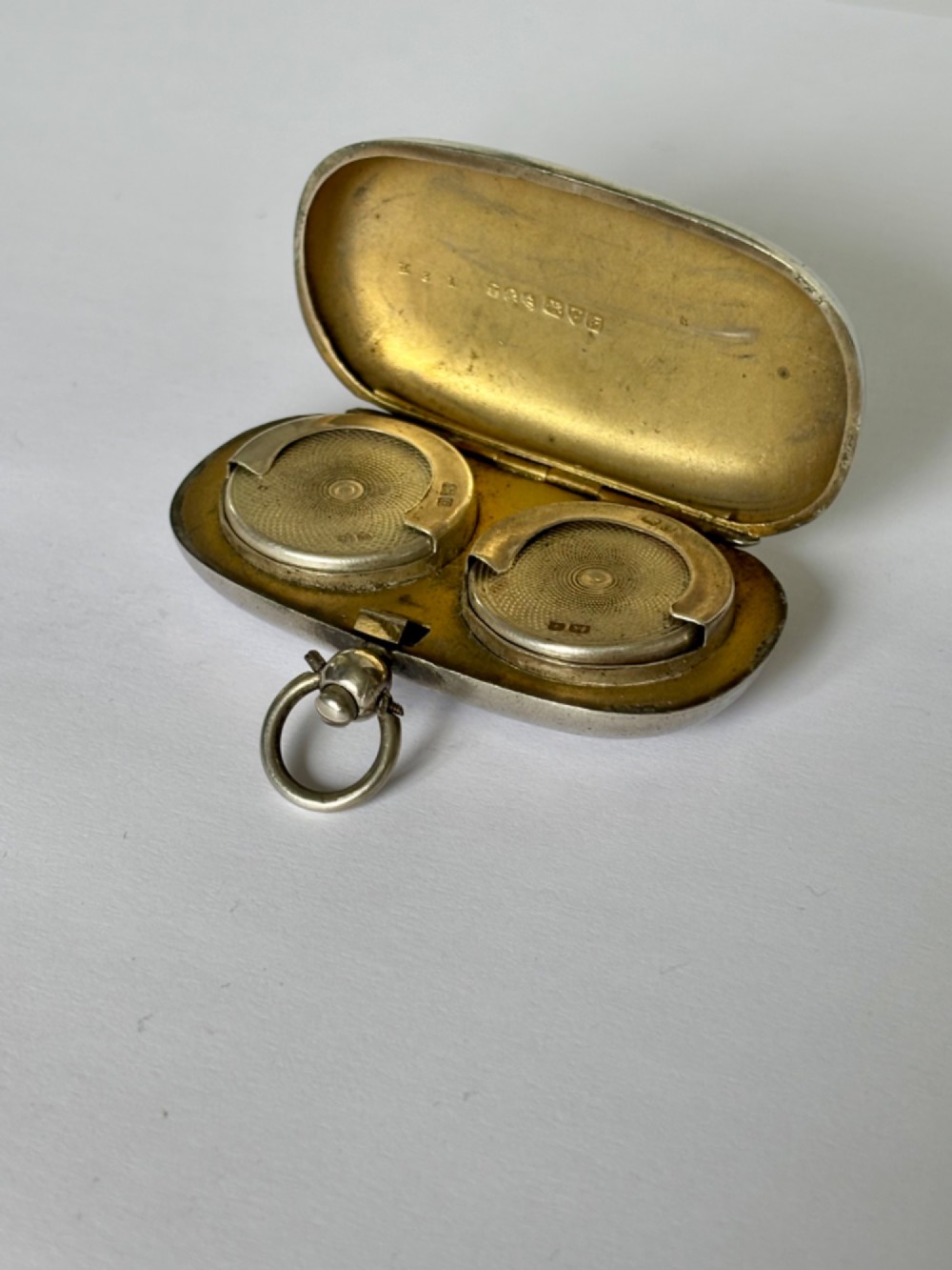 Edwardian Double Sovereign Case CHESTER 1906 EJ TREVITT & SONS View IV