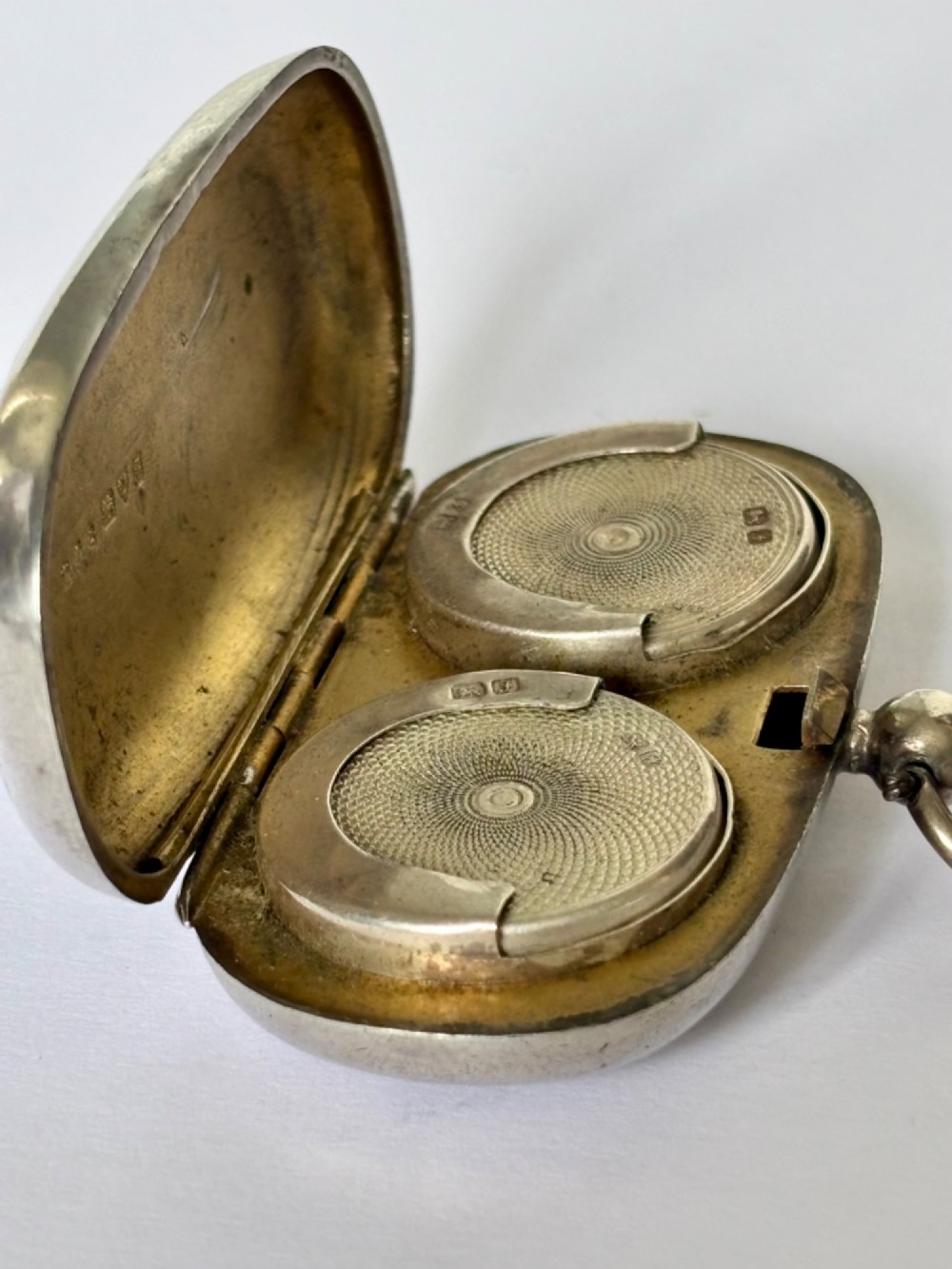 Edwardian Double Sovereign Case CHESTER 1906 EJ TREVITT & SONS View IX