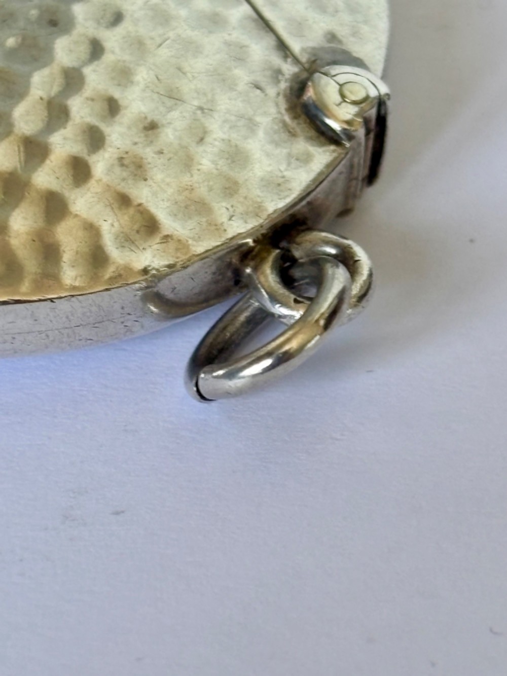 Antique Edwardian Silver GOLF BALL Vesta Case A & J ZIMMERMAN Birmingham 1909 View VII