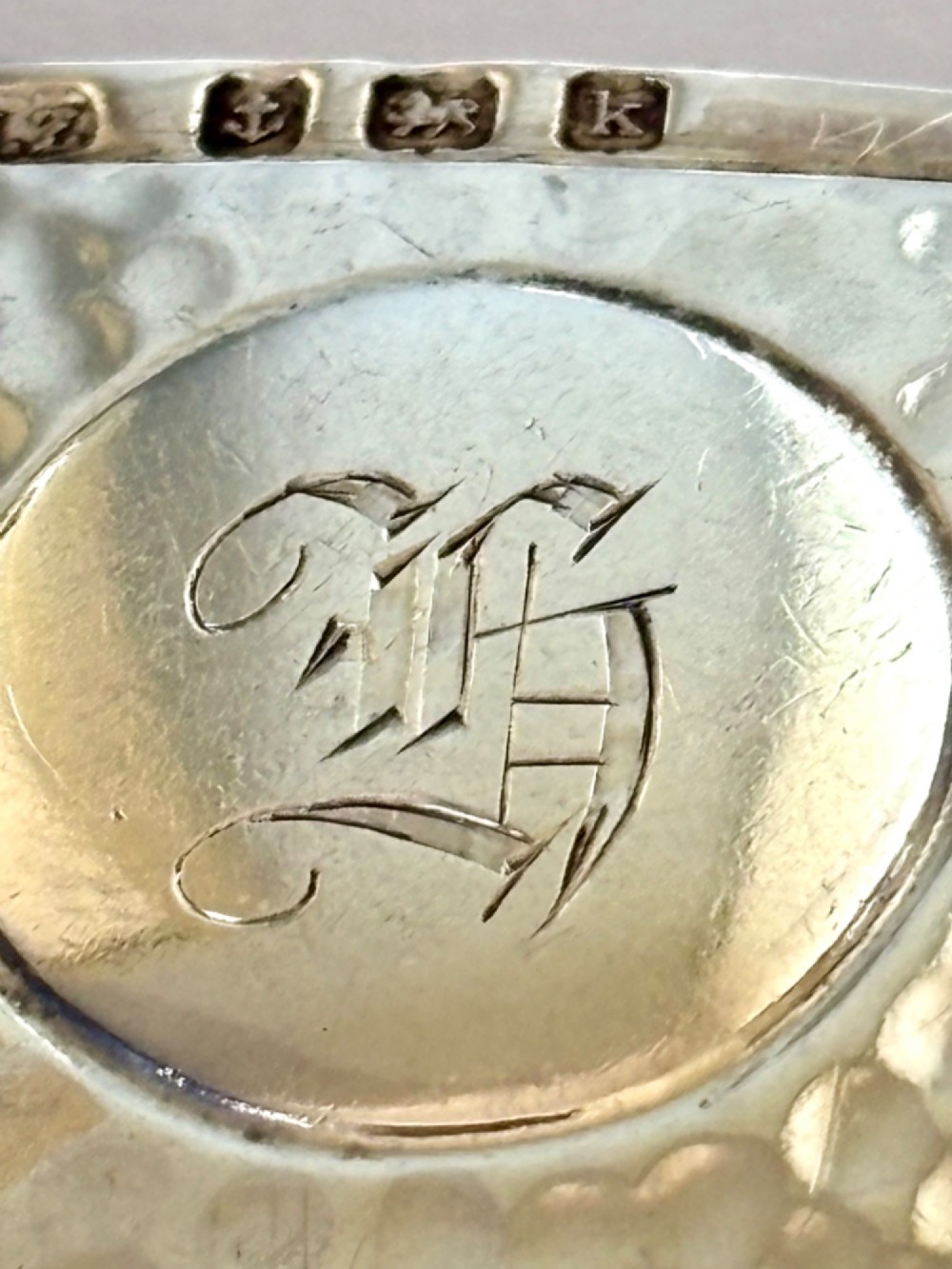 Antique Edwardian Silver GOLF BALL Vesta Case A & J ZIMMERMAN Birmingham 1909 View X