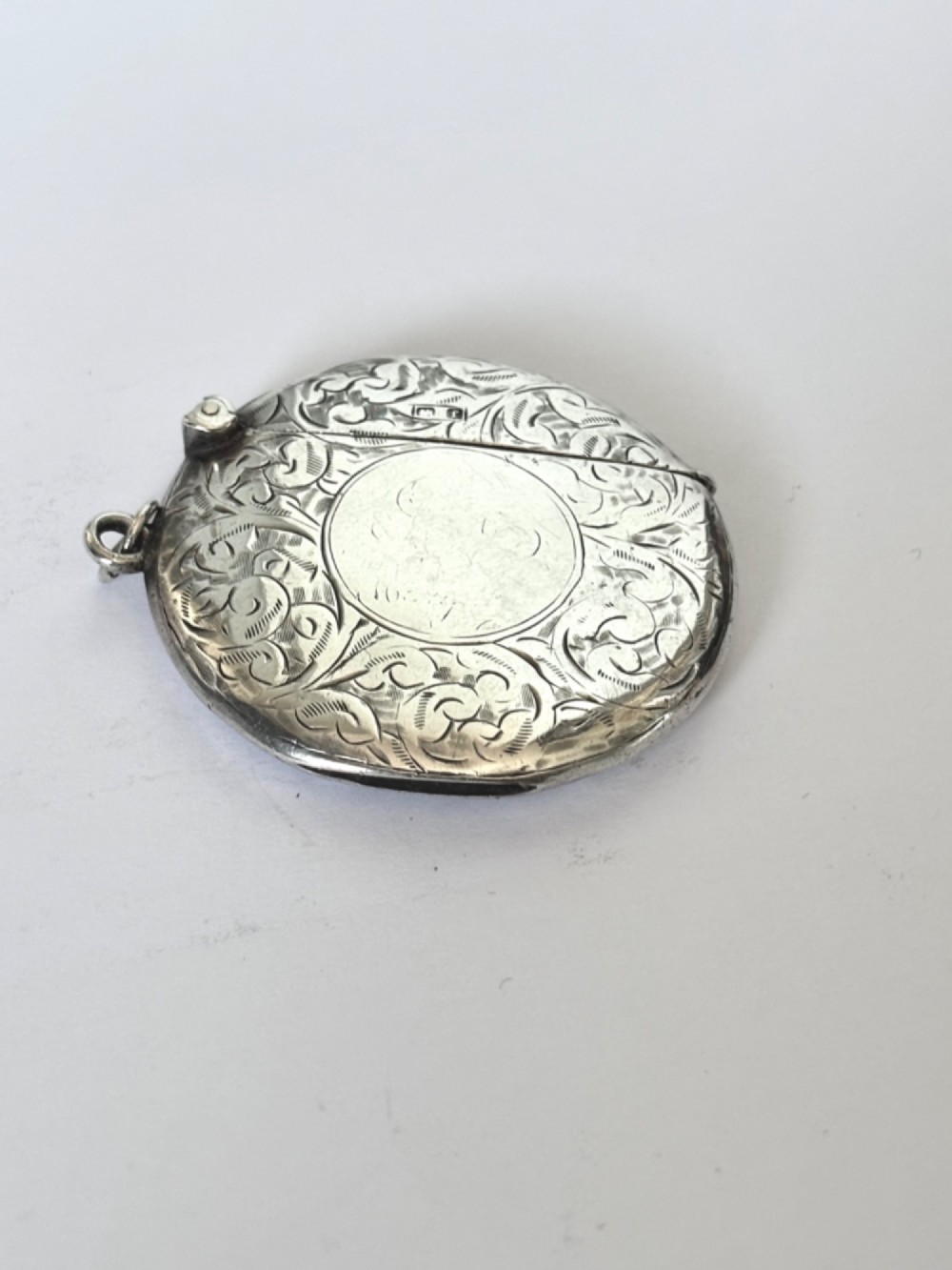 Antique Edwardian Silver Vesta Case SYDNEY & Co Birmingham 1905