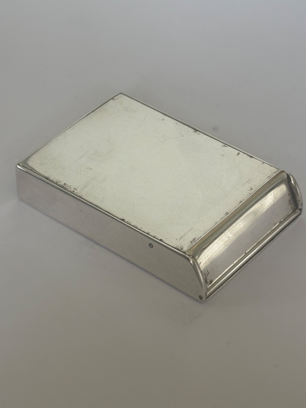 Edwardian SCOTTISH Silver NOVELTY TRICK Vesta Case BROOK & SONS EDINBURGH 1910
