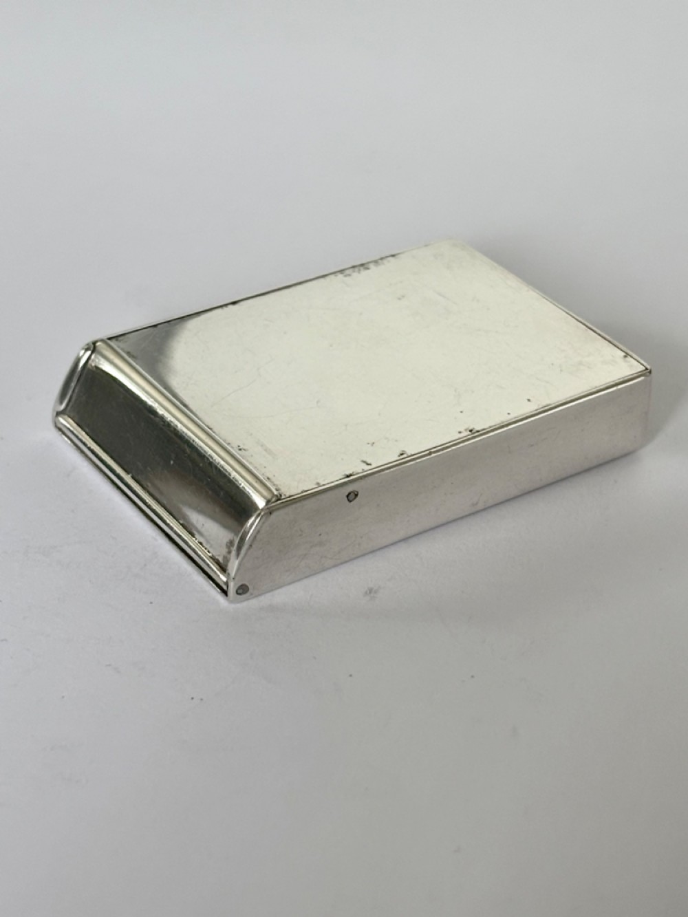 Edwardian SCOTTISH Silver NOVELTY TRICK Vesta Case BROOK & SONS EDINBURGH 1910 View V