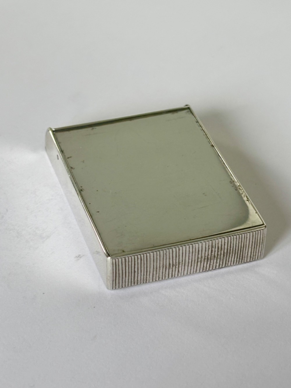 Edwardian SCOTTISH Silver NOVELTY TRICK Vesta Case BROOK & SONS EDINBURGH 1910 View VI