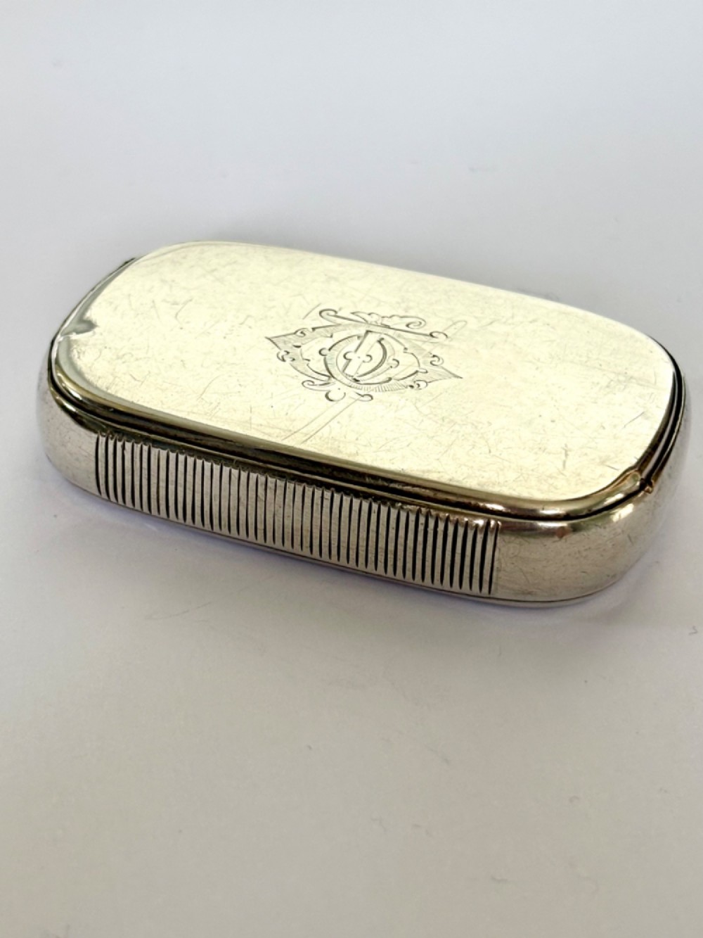 Victorian Silver Gilt NOVELTY TRICK Vesta Case JANE BROWNETT LONDON 1873