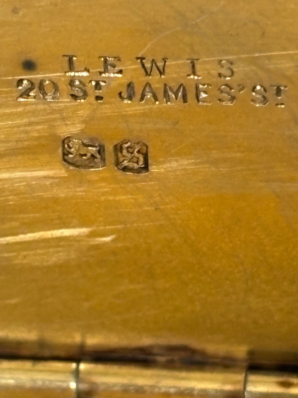 Victorian Silver Gilt NOVELTY TRICK Vesta Case JANE BROWNETT LONDON 1873 View X