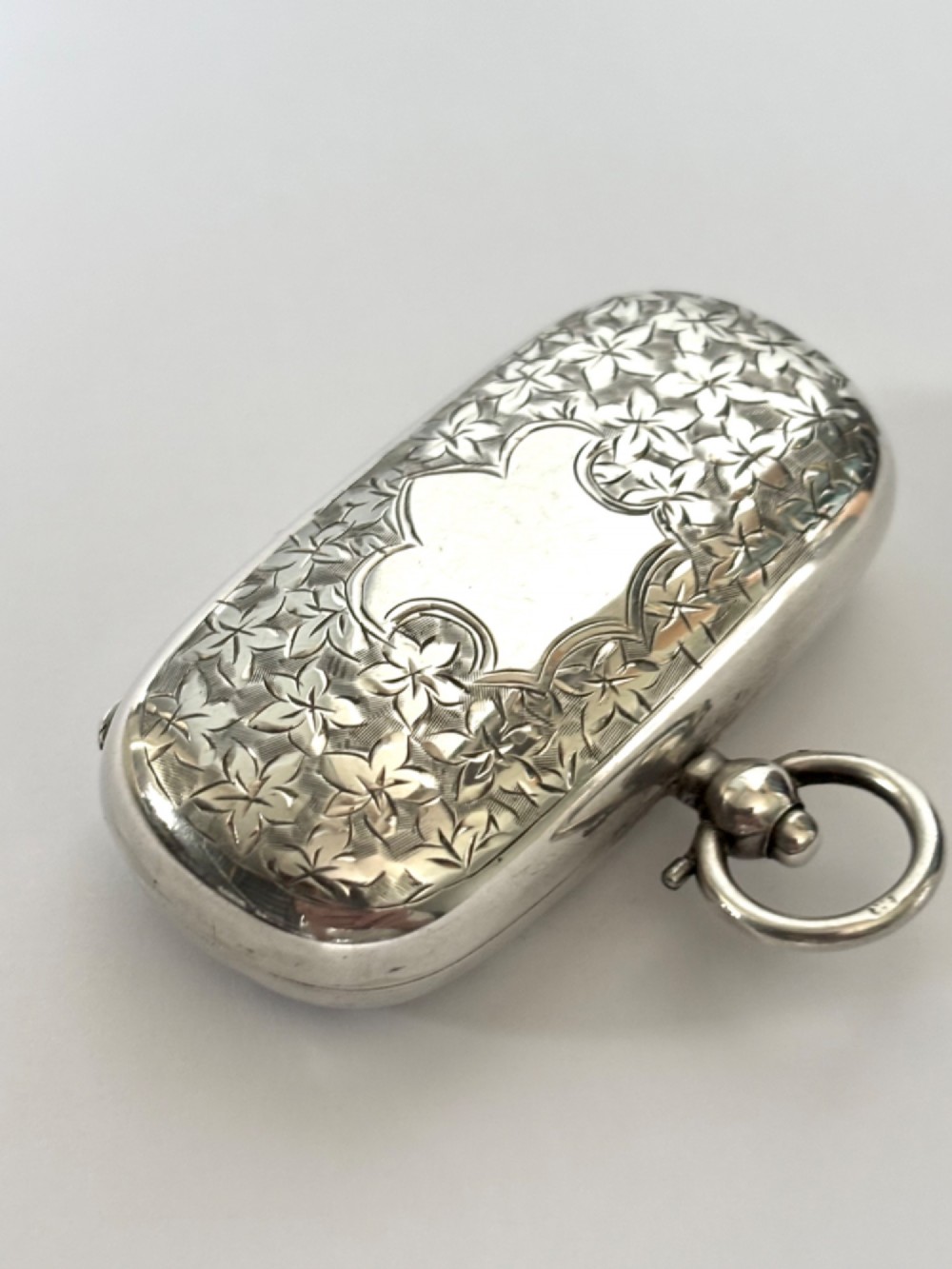 SILVER Double Sovereign Case BIRMINGHAM 1910 SMITH & BARTLAM